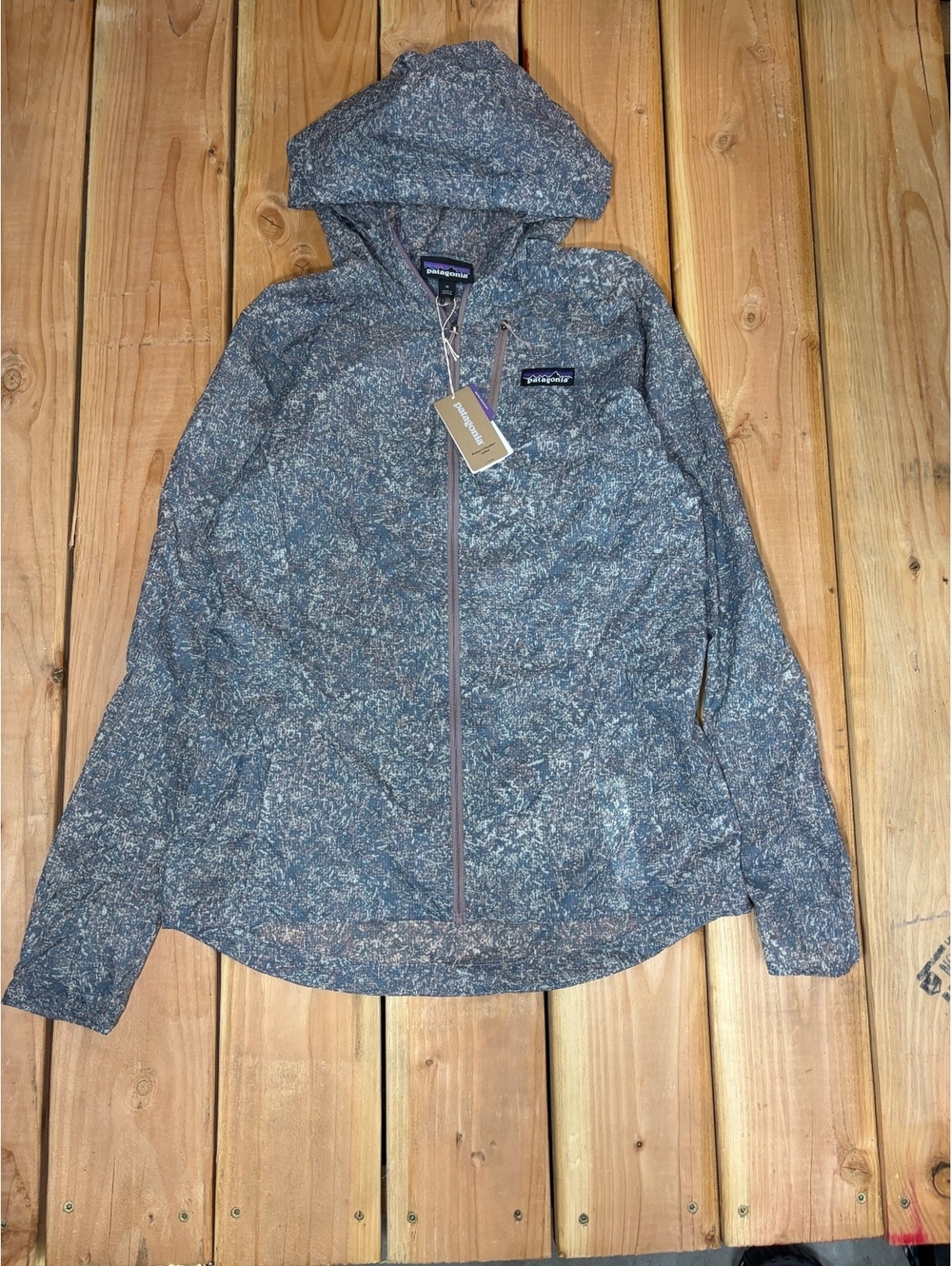 Patagonia Women's Houdini Jacket Slim Fit Hooded Full Zip